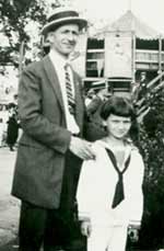 Leonard Weisgard with his father Samuel